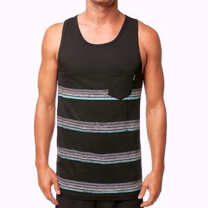 O'Neill Men's Striped Club Tank Top XL